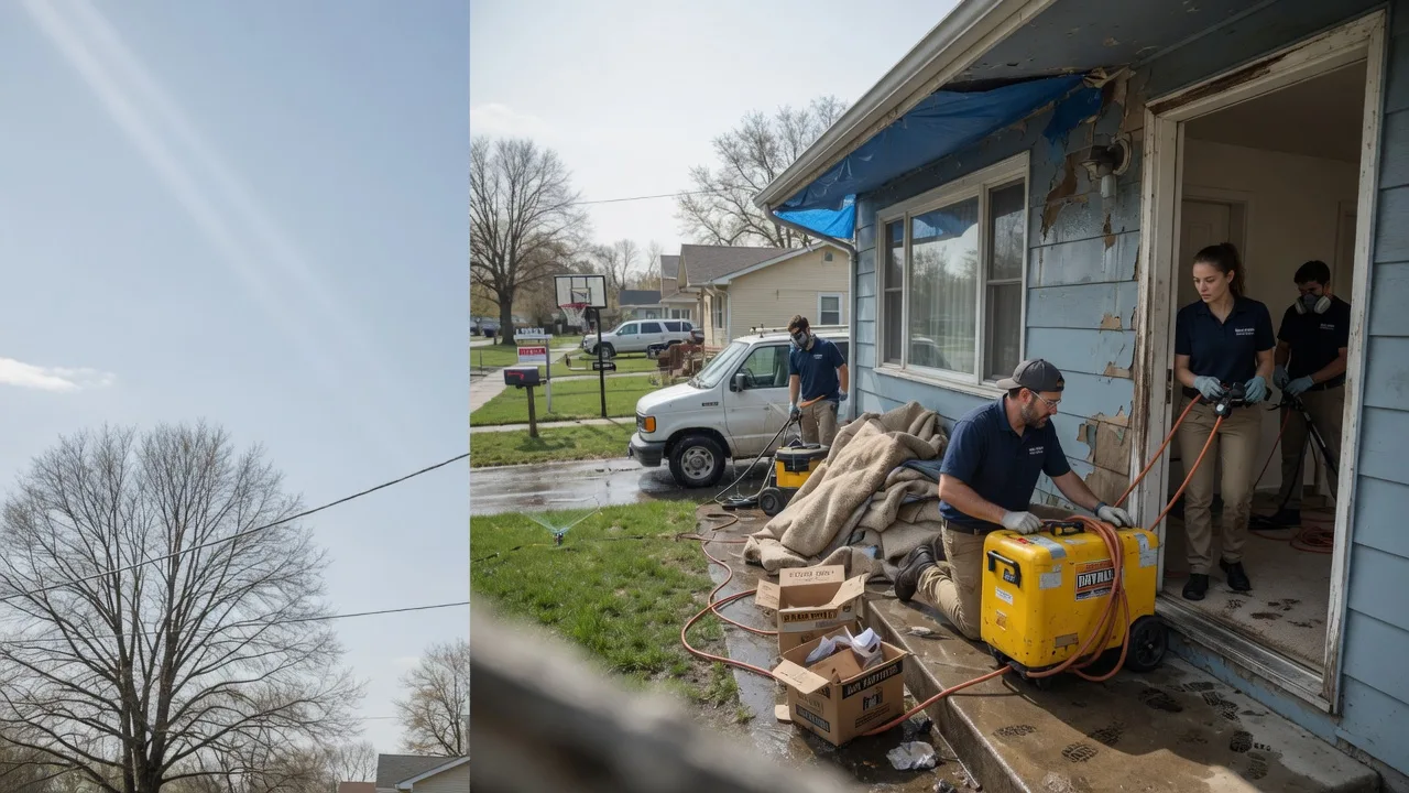 Basement Flood Cleanup in Hessmer, LA near me